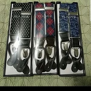 NWT 2pr Suspenders new